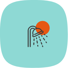 Shower facilities